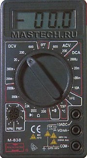 Мультиметр M838 Mastech